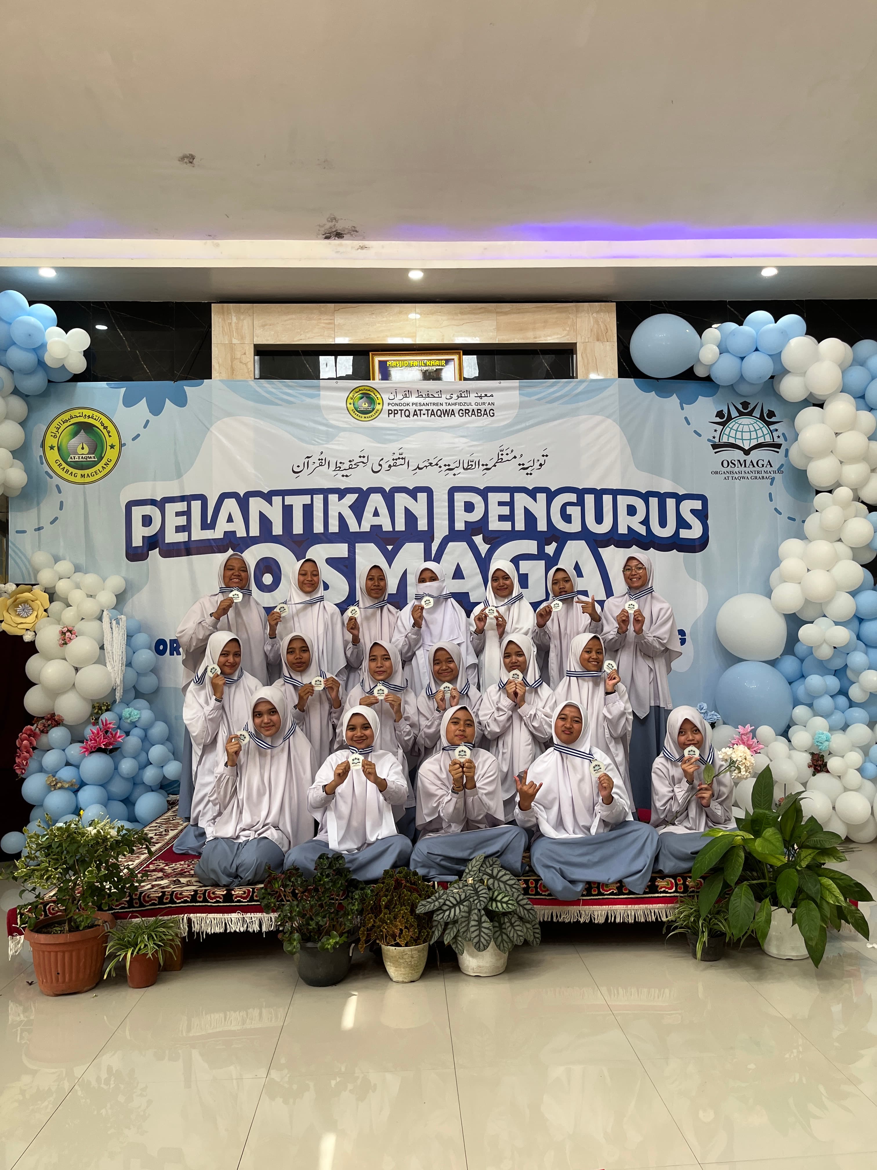Pelantikan Pengurus OSMAGA (putri)