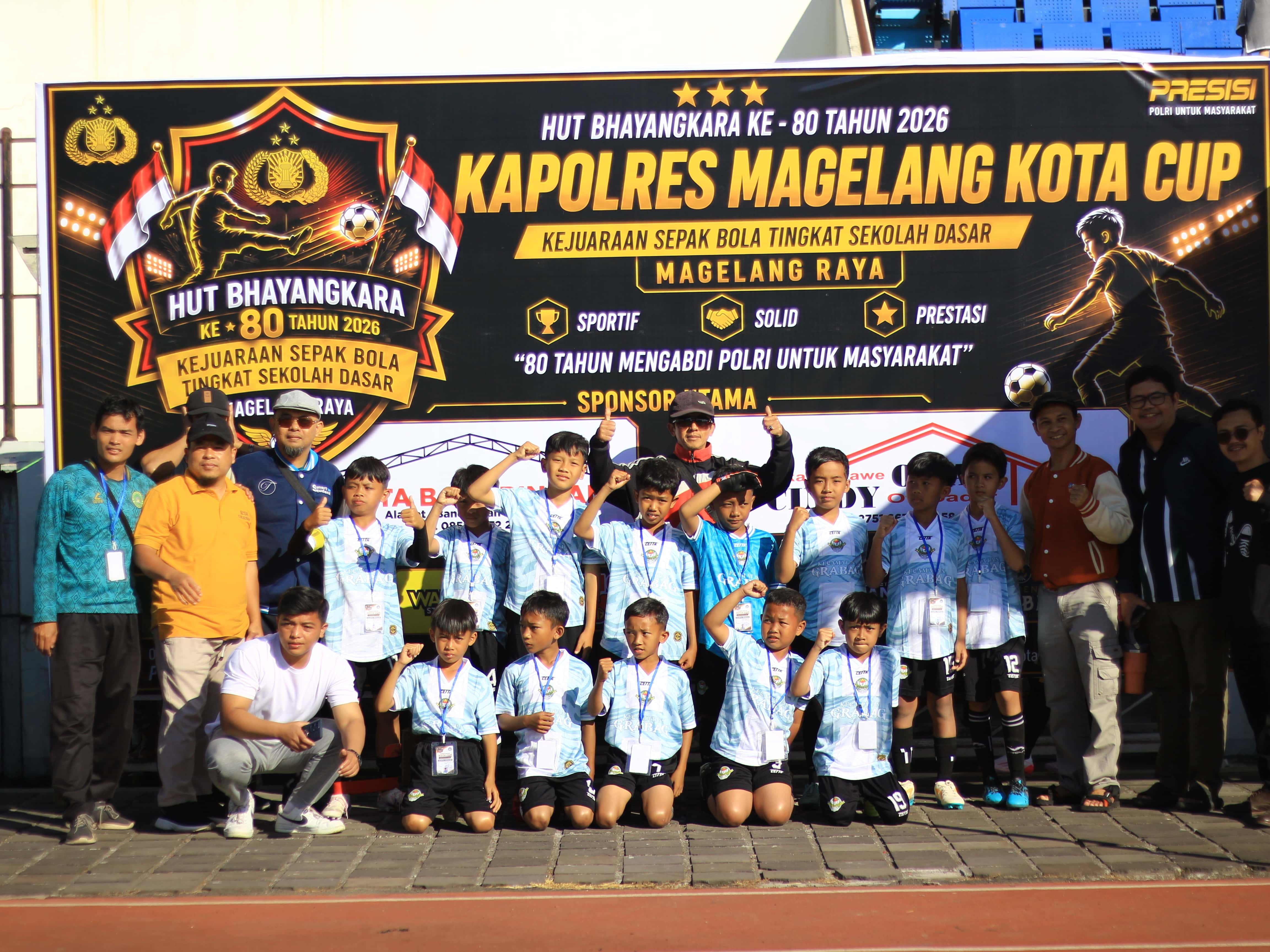 Kapolres Magelang Kota Cup Kejuaraan Sepak Bola Tingkat SD